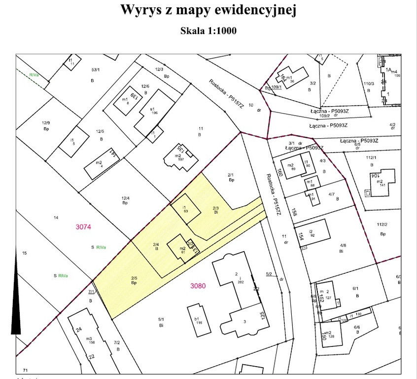 Działka Sprzedaż Szczecin Warszewo Rostocka 3